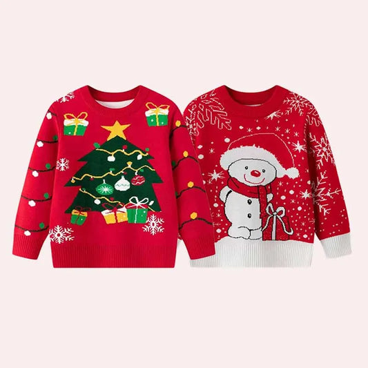 Roy Christmas Spring Autumn Cartoon Sweater - GuGuTon baby store - Baby Fashion - Toddlers Outfits - Babies Outfits - Toddler Clothes - Kids Clothing - Newborn Clothes - Newborn Wear - Kids Wear - Trending Clothes - Trending Outfits - Fall Fashion - Winter Fashion - Girls Clothes - Boys Clothes - Babies Wear - Kids Accessories - KidsWear - Summer Clothes - Summer Fashion - Summer Trend - Falls Sweaters - Tops - Bottom - Jeans - Blouse - Dresses - Newborn Dresses - Toys