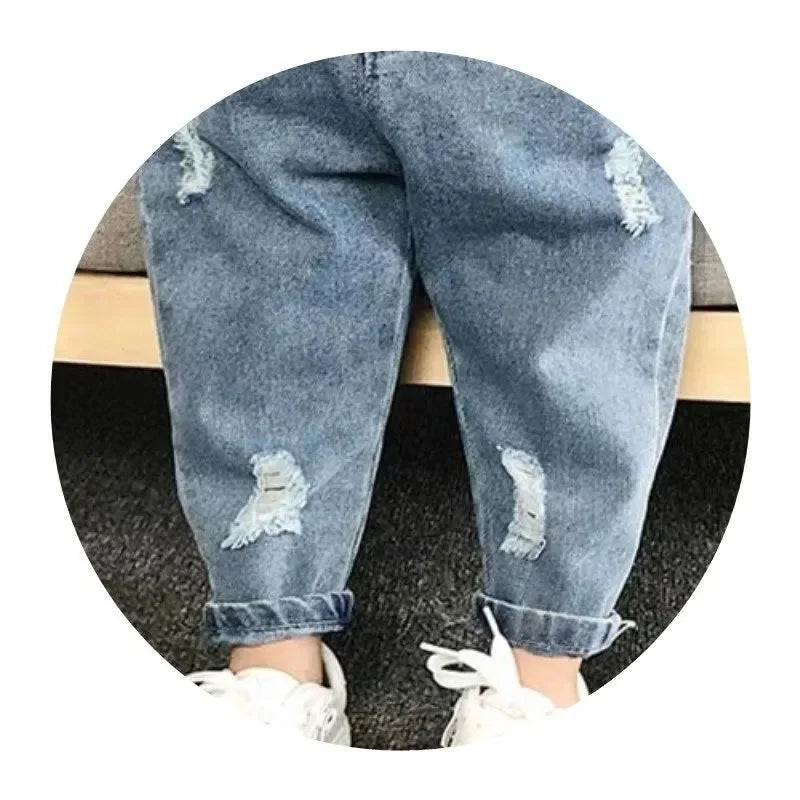 Álvaro Ripped Jeans Kids Trousers Toddler Fall Clothes