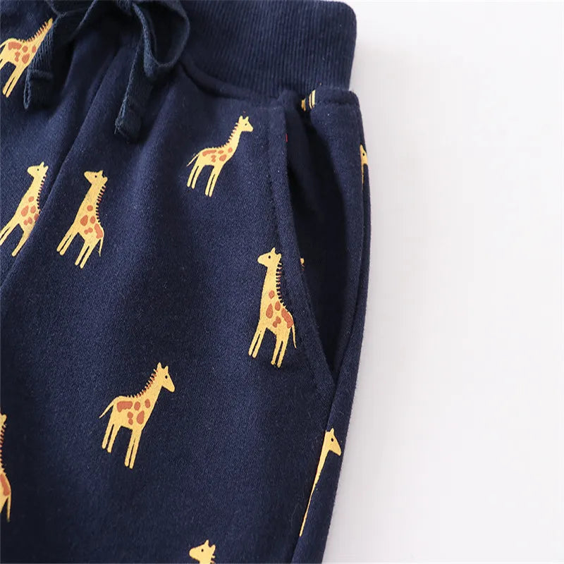 Matt Boys Girl Shorts Girraffe Print Drawstring summer