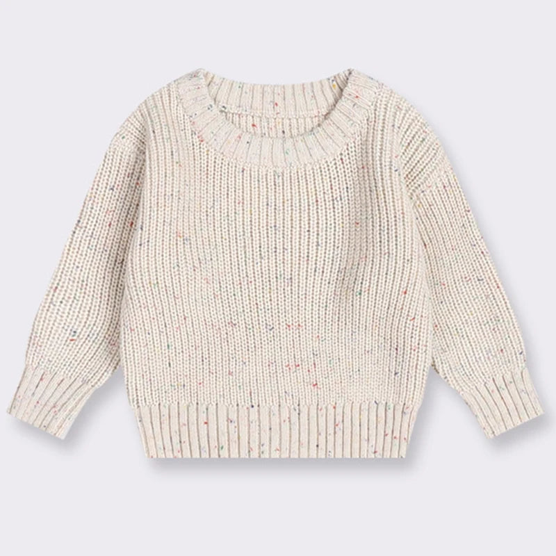 Tito Casual Chunky Cable Knit Baby Sweater