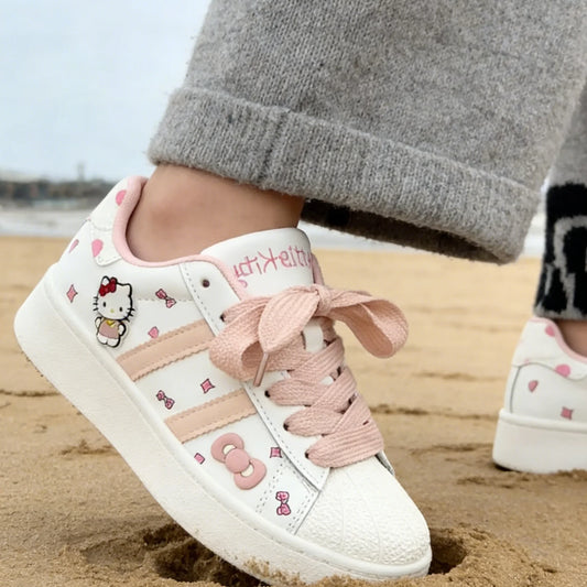 Scarlett Kids Casual Hello Kitty Sneakers - Comfort and Style