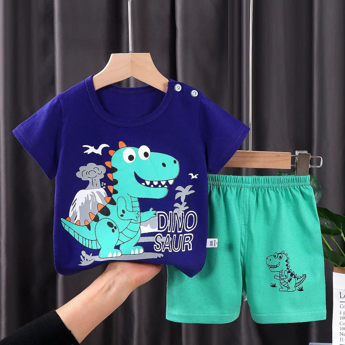 Lorenzo Boys Animal Print Suit 2 Pieces Zebra Tops + Pants - GuGuTon
