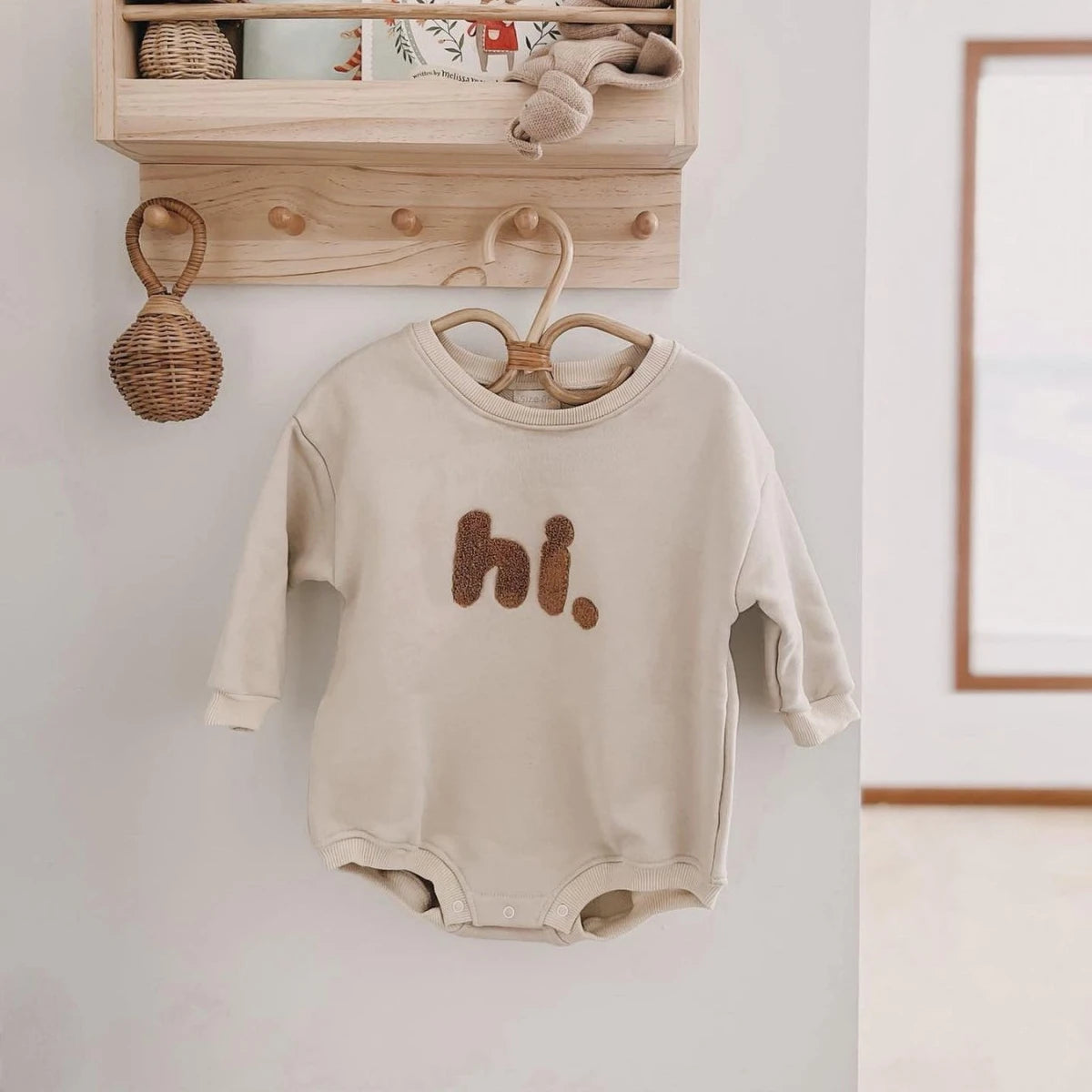 Samil Baby Rompers Infant Long Sleeve Embroider
