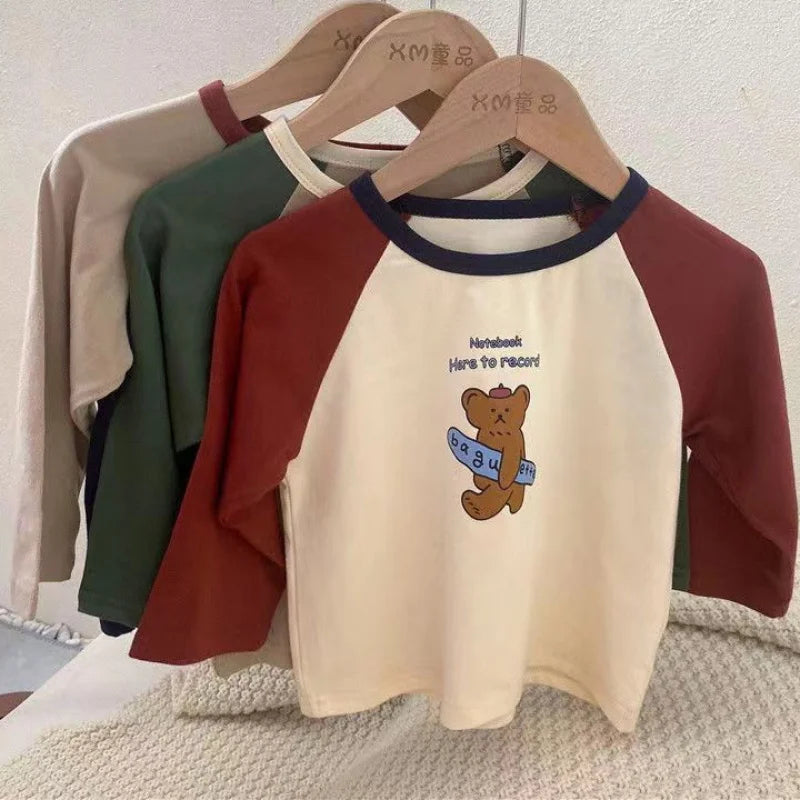 Nacho Contrast Cartoon Printing Sweater