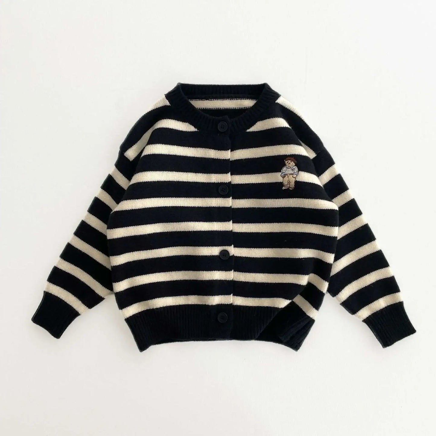 Alonso Bear Toddler Boys Sweater
