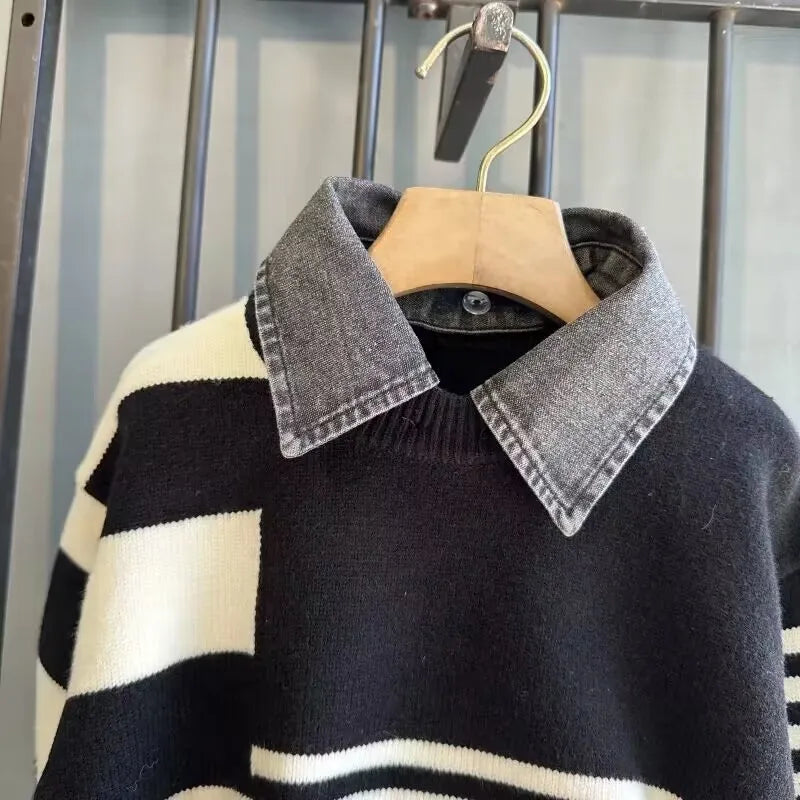 Nelson Thickened Knitwear Warm Sweaters