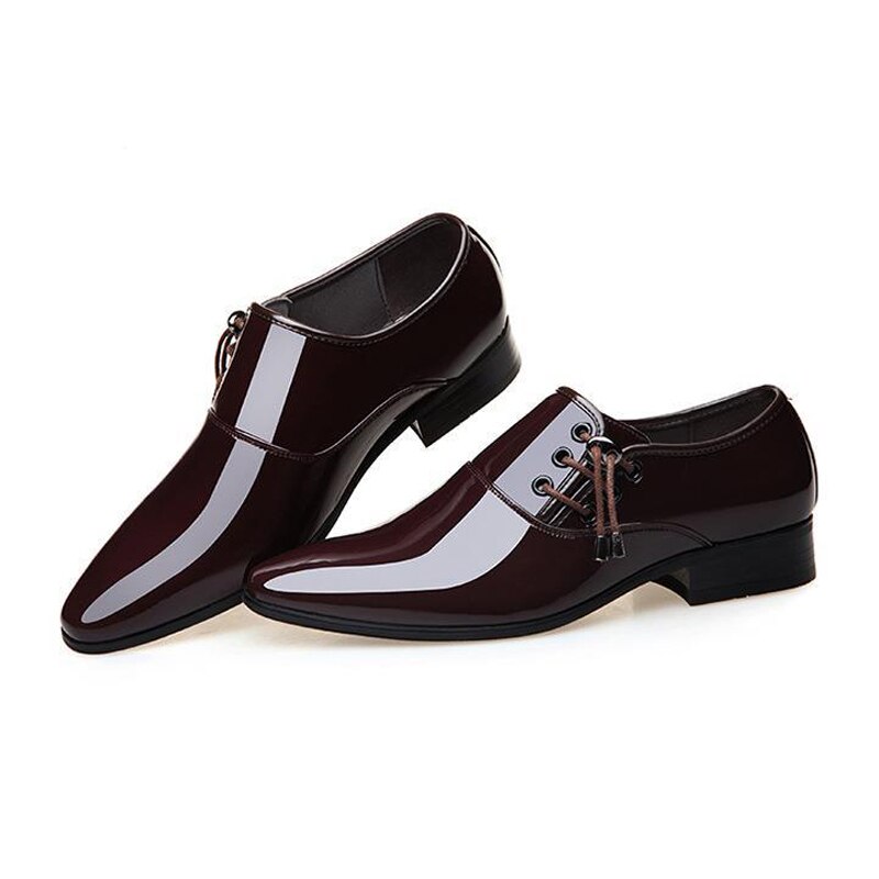 Children Leather Shoes for Boys With Lace Up Fashion Moccasins - GuGuTon