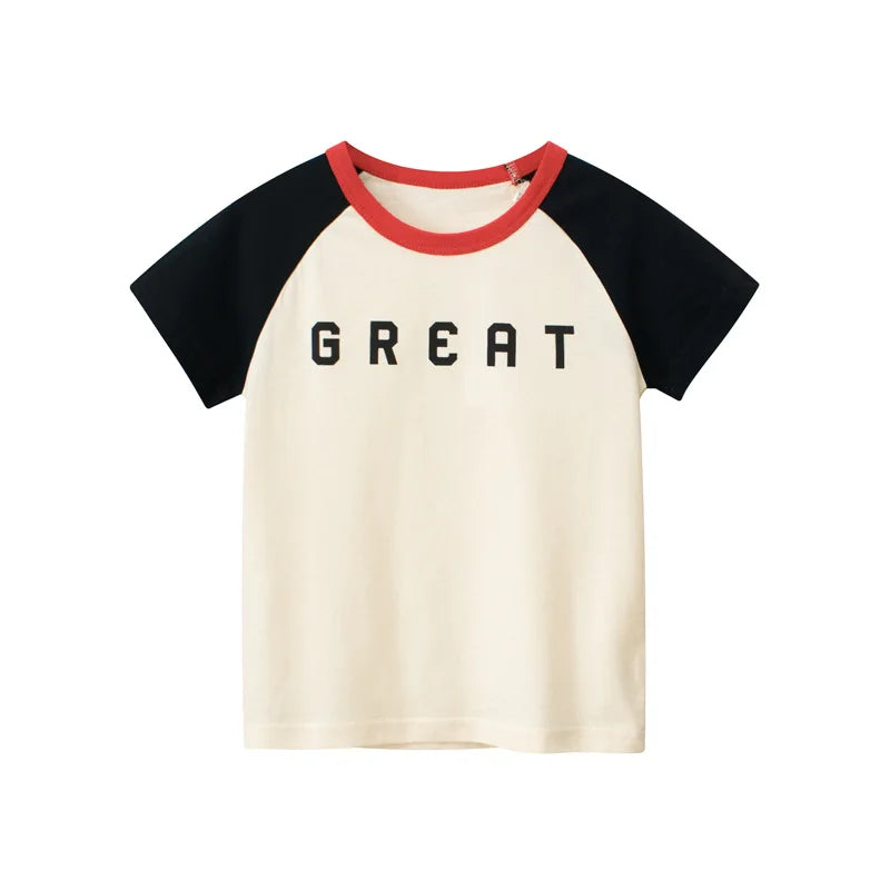 Mateo Cotton Short Sleeve Infant Tees