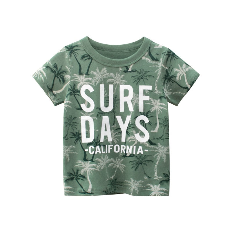 Jaimico for Kids Shirts Baby Sleeve Full Print Toddler Cotton - GuGuTon