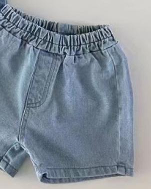 Martin Boy Infant Classic Pocket Baby Cotton Solid Simple Children Loose Trousers