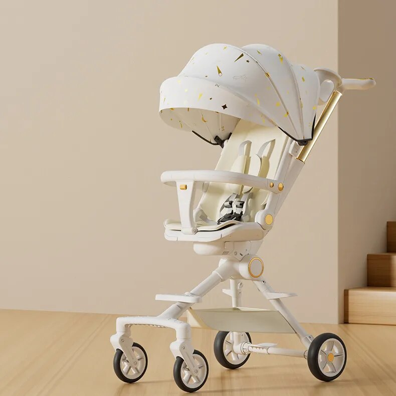 Baby stroller walking boy and girl baby two-way