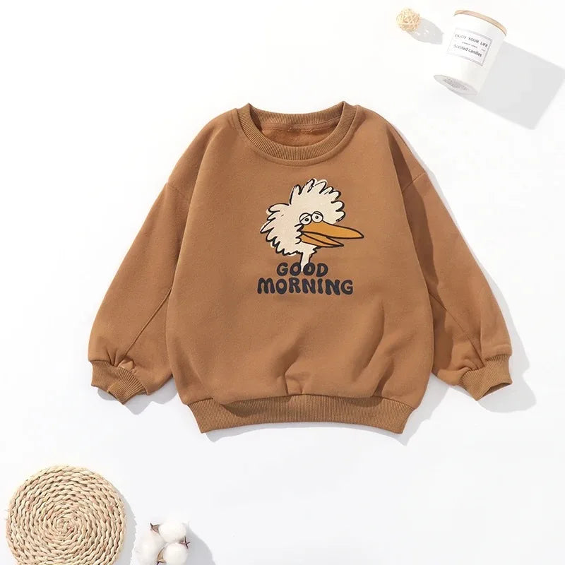 Leandro Long Sleeve O-neck Cute Sweater