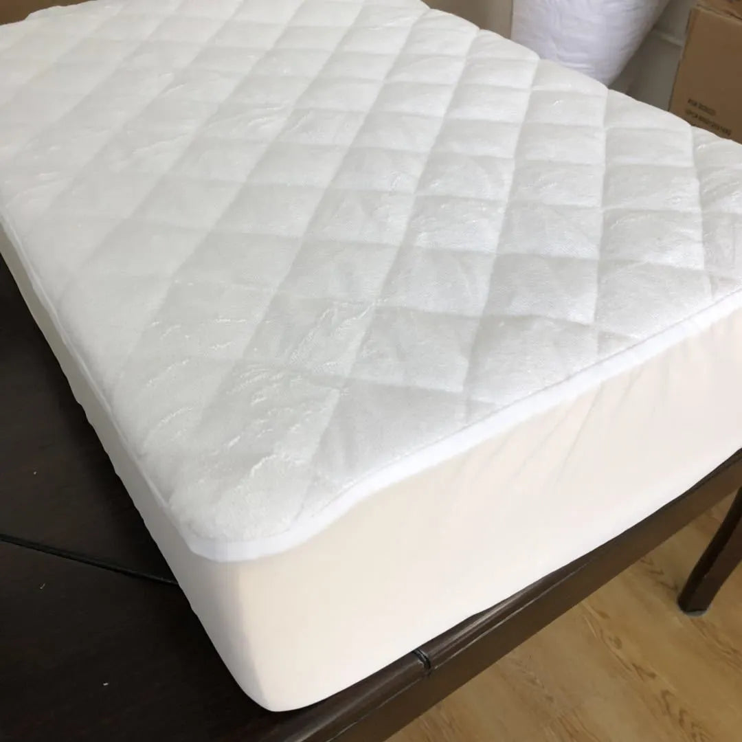 Cotton Terry Waterproof Protector Bed Cover Mattress Pad