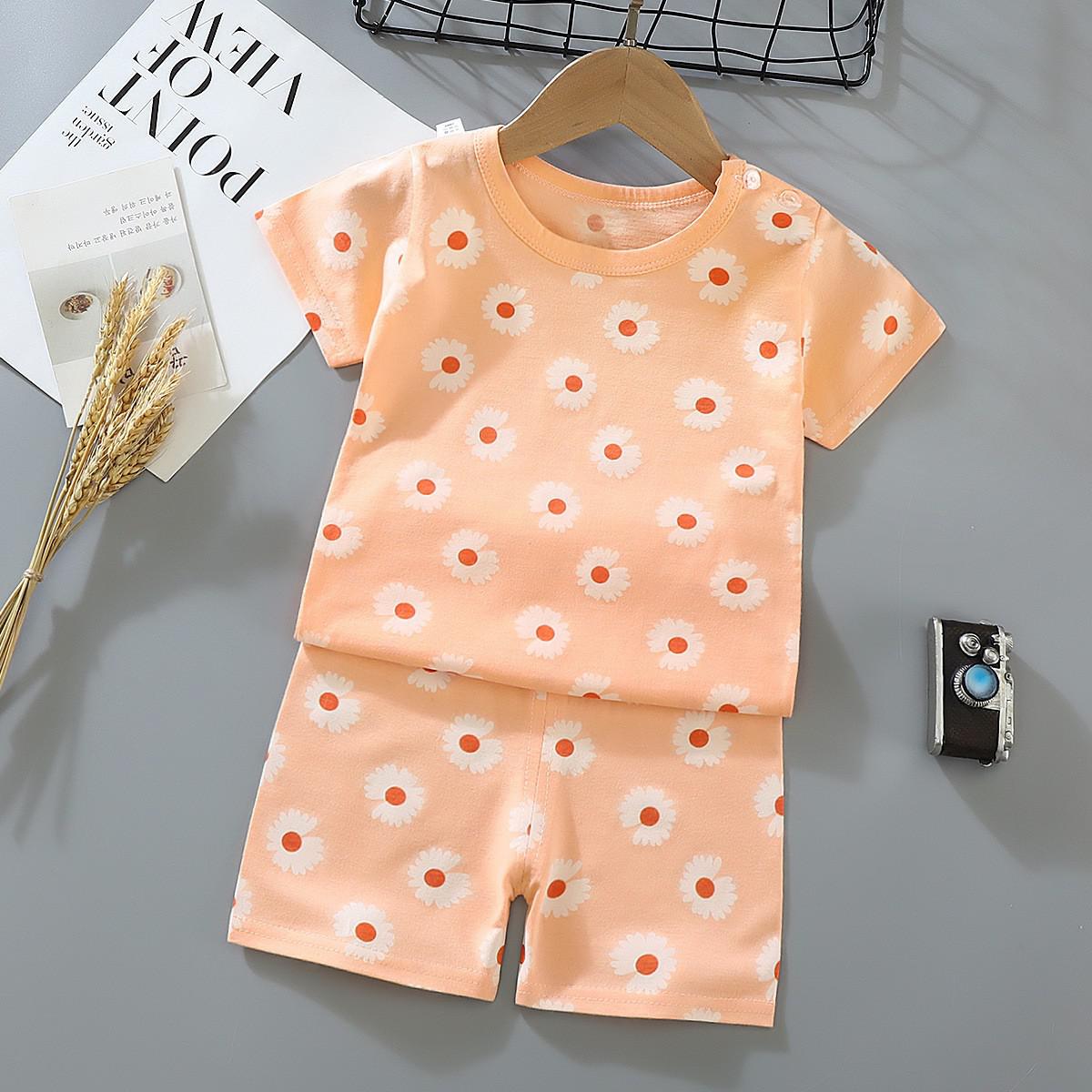 Steven Boys cartoon t-shirt and shorts set - GuGuTon