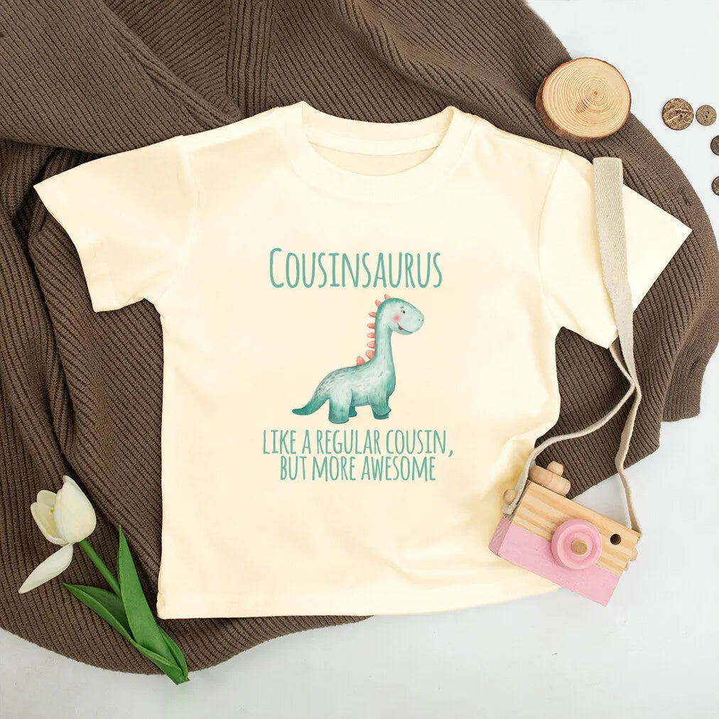 Liam Promoted To Big Cousin Print Tees