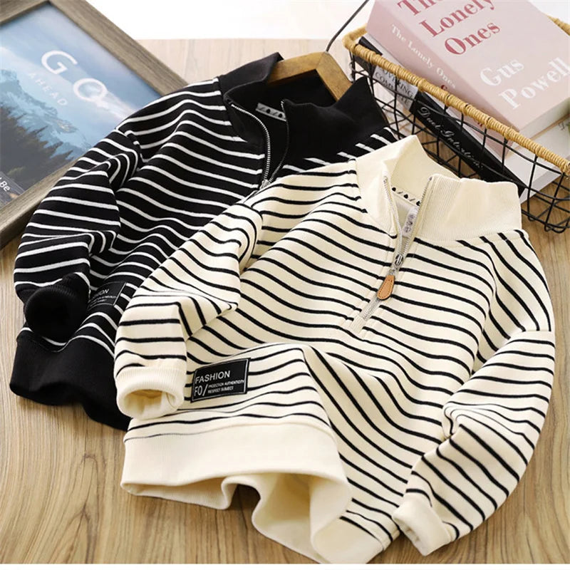 Martina Spring Autumn Girls Casual Big Kids Clothing Lapel