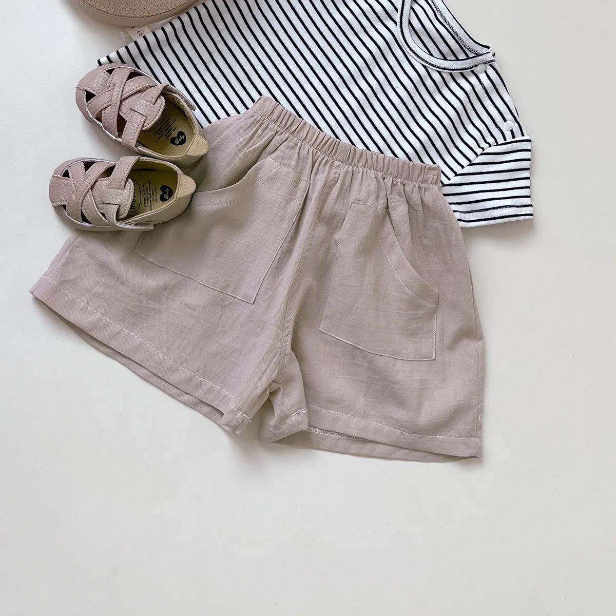 Leo Summer Boutique Cotton Striped Tees