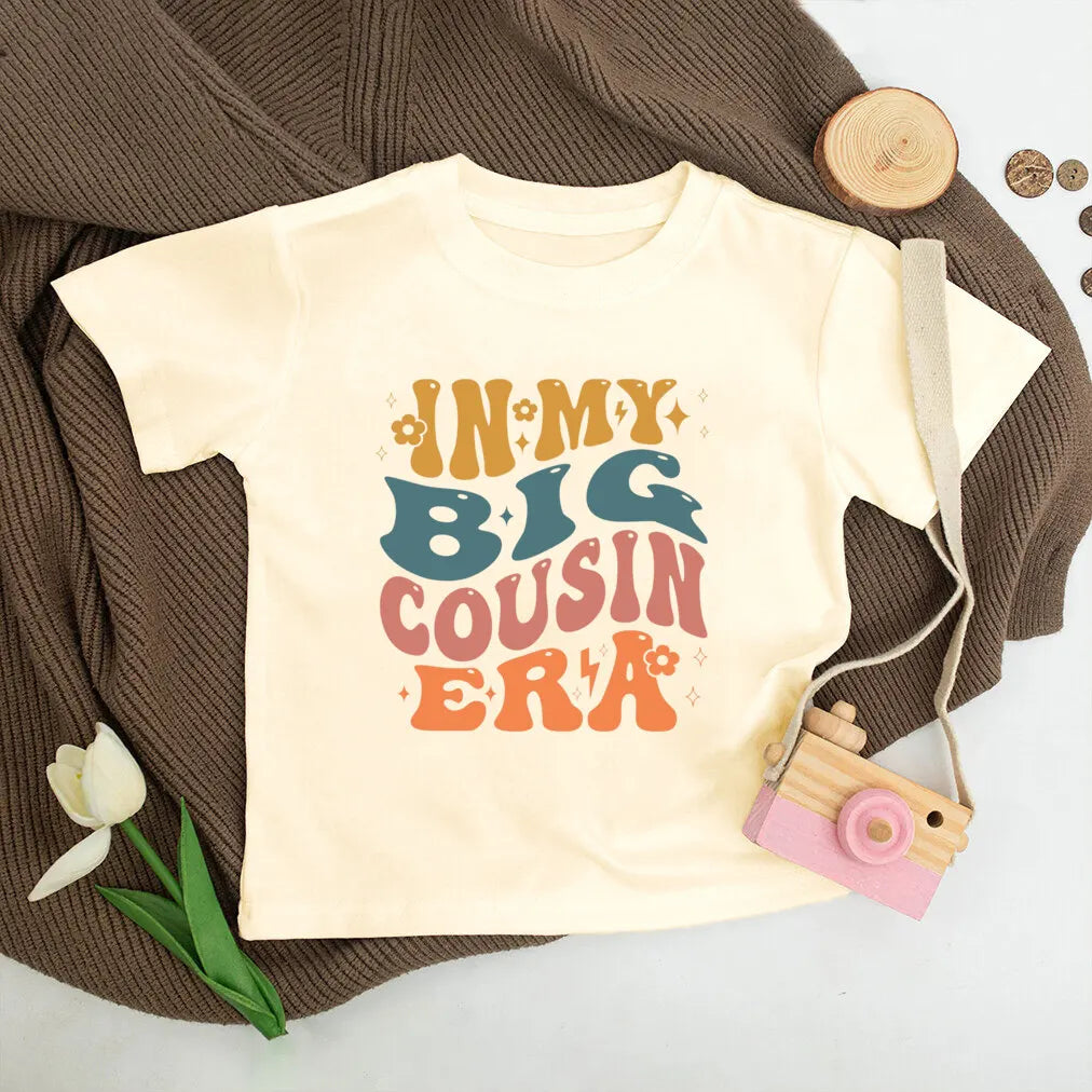 Liam Promoted To Big Cousin Print Tees