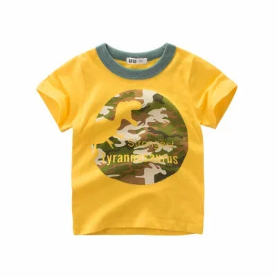 Trevor Children Cotton Short Sleeves Tees