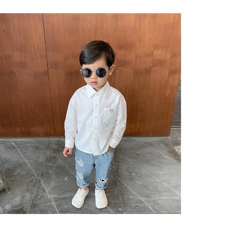 Lopez Spring and Autumn Clothes Boys Casual Baby Loose