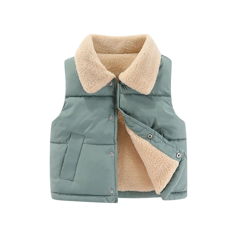 Liam Vests Boy's Coat Sleeveless Sweater