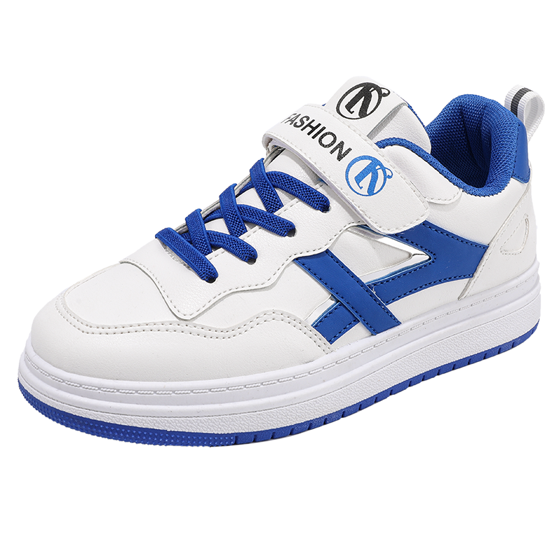 Board Shoes Boys Fashion Sneaker Casual Versatile Soft Sole White - GuGuTon