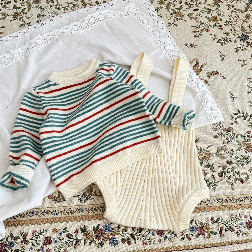 Mathew Colorful Elastic Long Sleeved Sweater