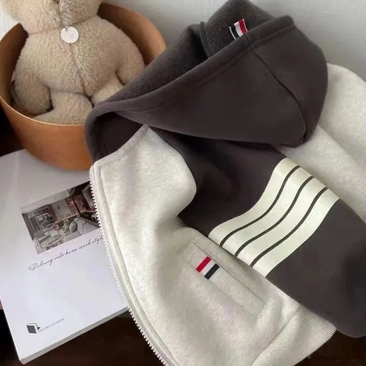 Donald Zipper Warm Little Boys Sweater Coats