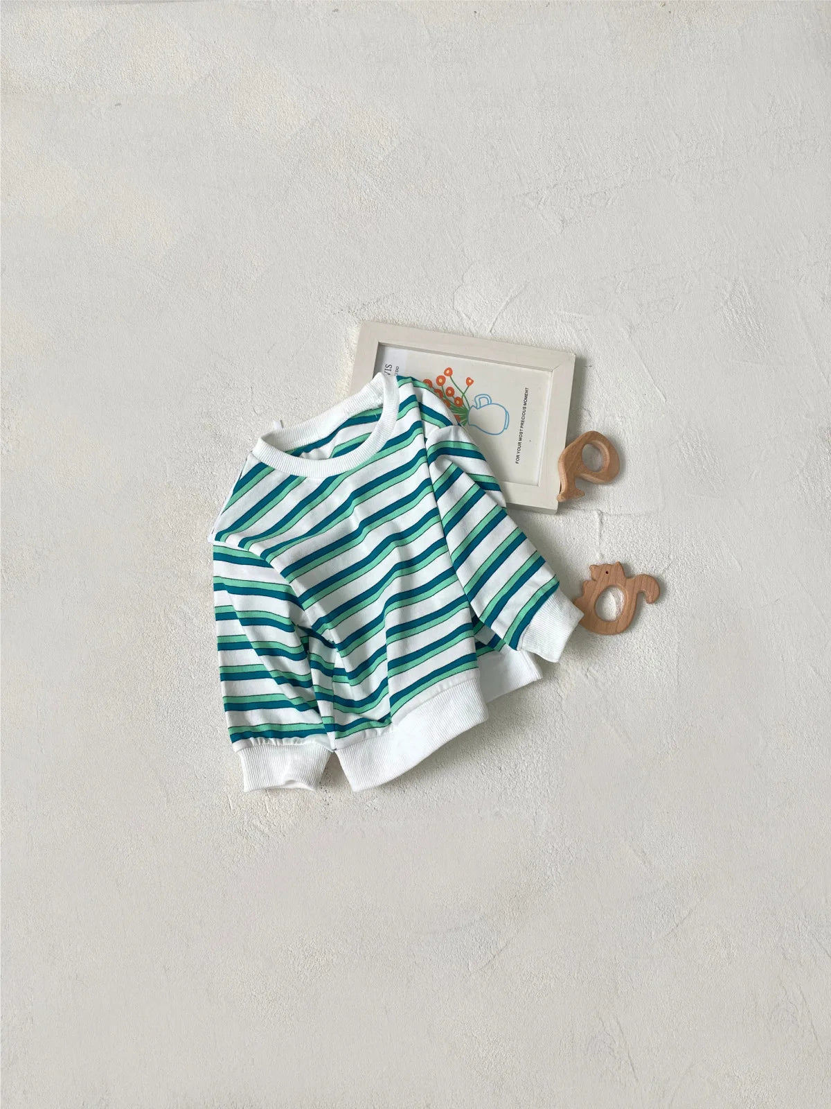 Joseph Long Sleeve Striped Sweater