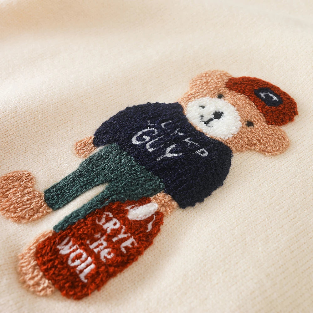 Cuevas Pullover Cartoon Cute Warm Sweater