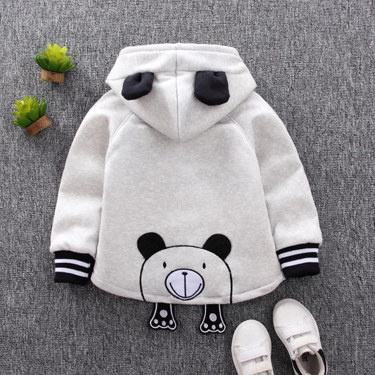 Paulo Toddler Velvet Warm Cotton Sweater Coat - GuGuTon baby store - Baby Fashion - Toddlers Outfits - Babies Outfits - Toddler Clothes - Kids Clothing - Newborn Clothes - Newborn Wear - Kids Wear - Trending Clothes - Trending Outfits - Fall Fashion - Winter Fashion - Girls Clothes - Boys Clothes - Babies Wear - Kids Accessories - KidsWear - Summer Clothes - Summer Fashion - Summer Trend - Falls Sweaters - Tops - Bottom - Jeans - Blouse - Dresses - Newborn Dresses - Toys