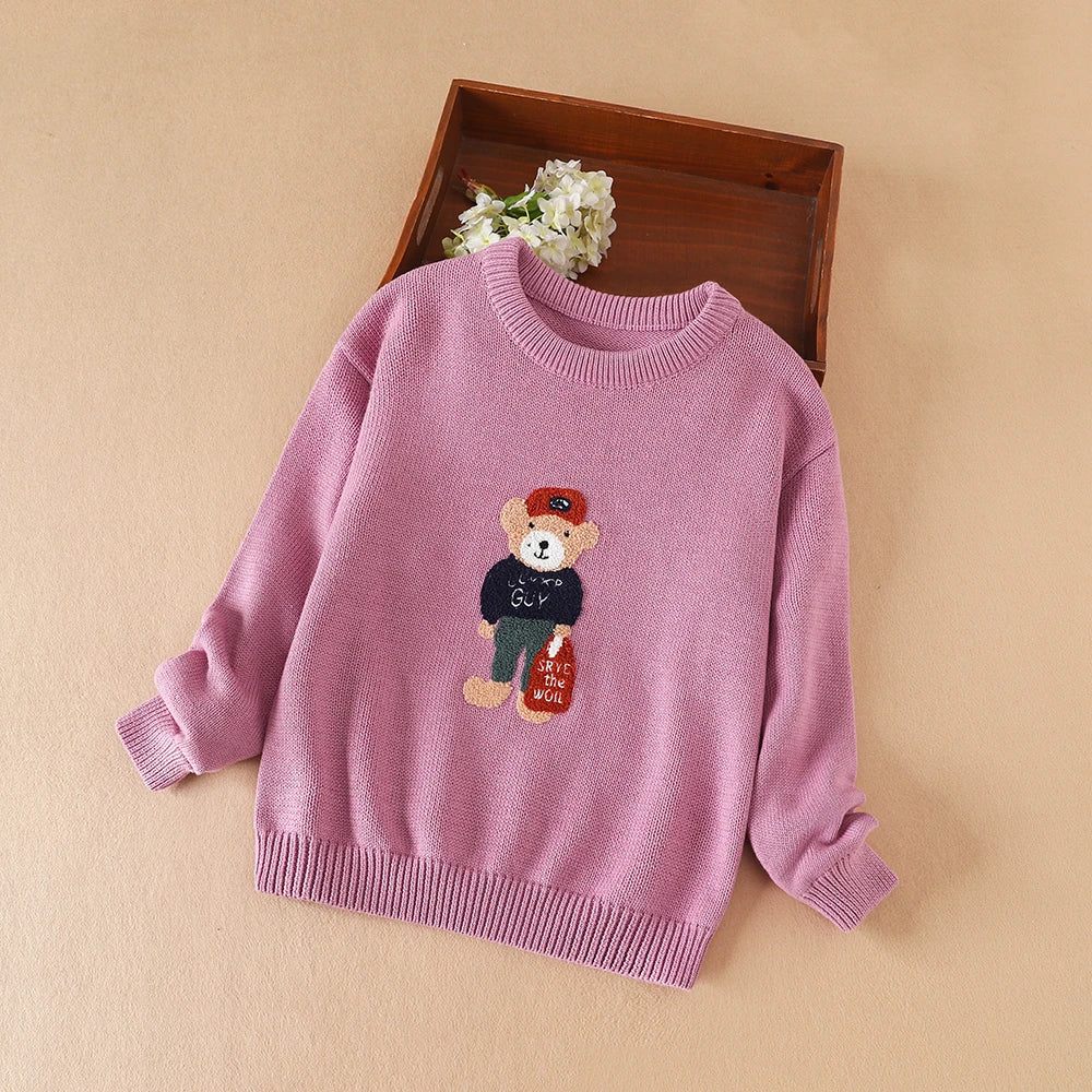 Cuevas Pullover Cartoon Cute Warm Sweater