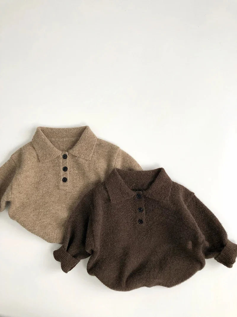 Orlando Knit Turn Down Collar Sweater