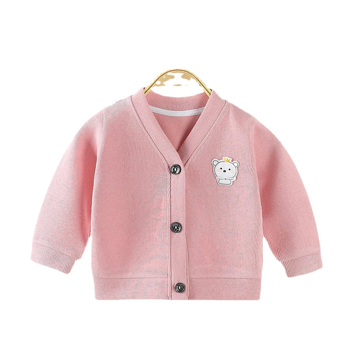 Manuel V-collar Knitted Based Sweater