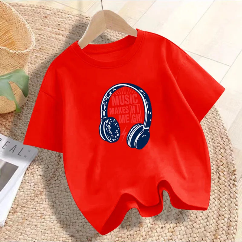 Jhon cute Dino Cartoon Print Children's Tshirt