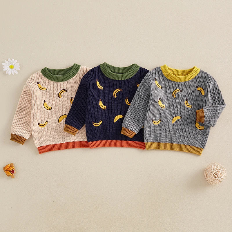 Marcos Cute Toddler Cable Knit Sweater