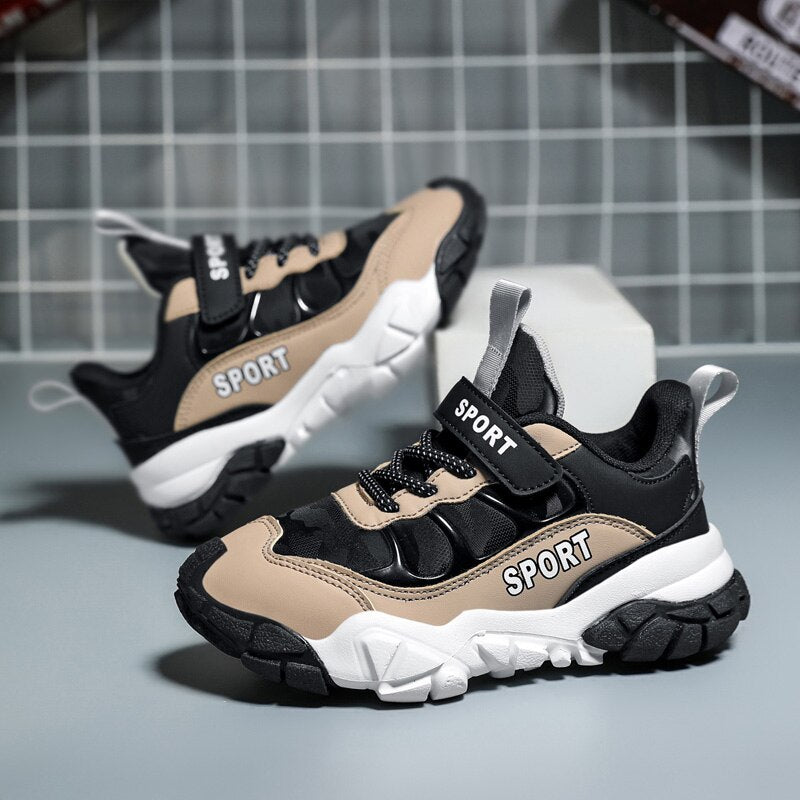 Boys Sports Shoes Camouflage Sneakers Running Children - GuGuTon