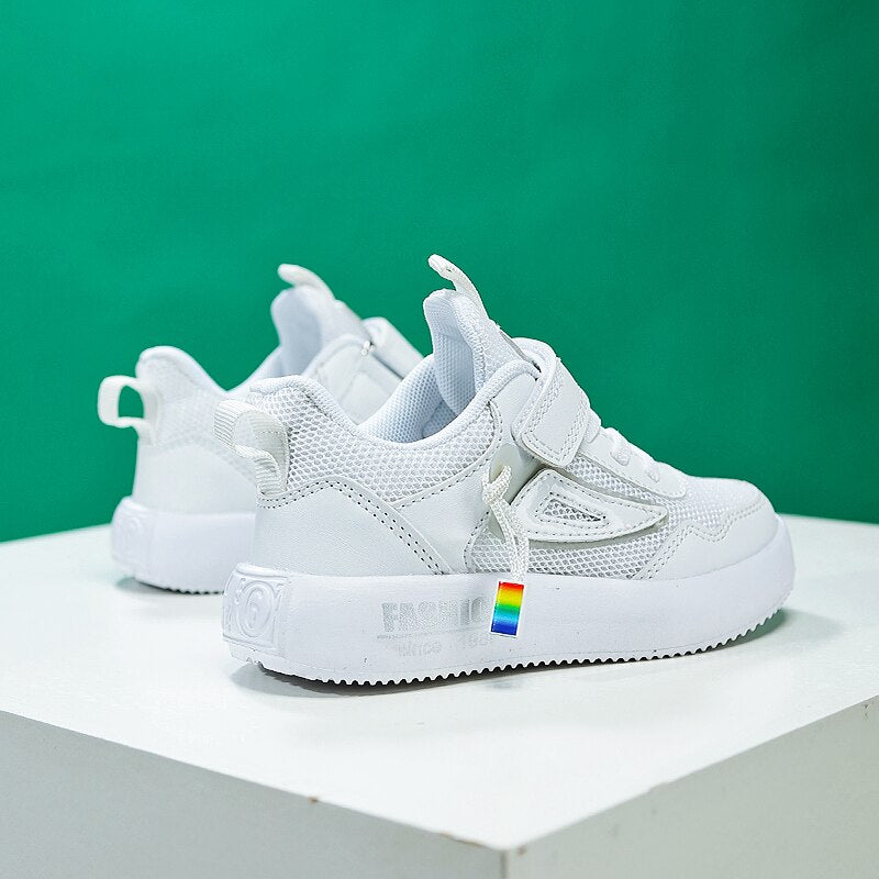 Shoes Rubber White Lightweight Children Boys Girls Sport - GuGuTon
