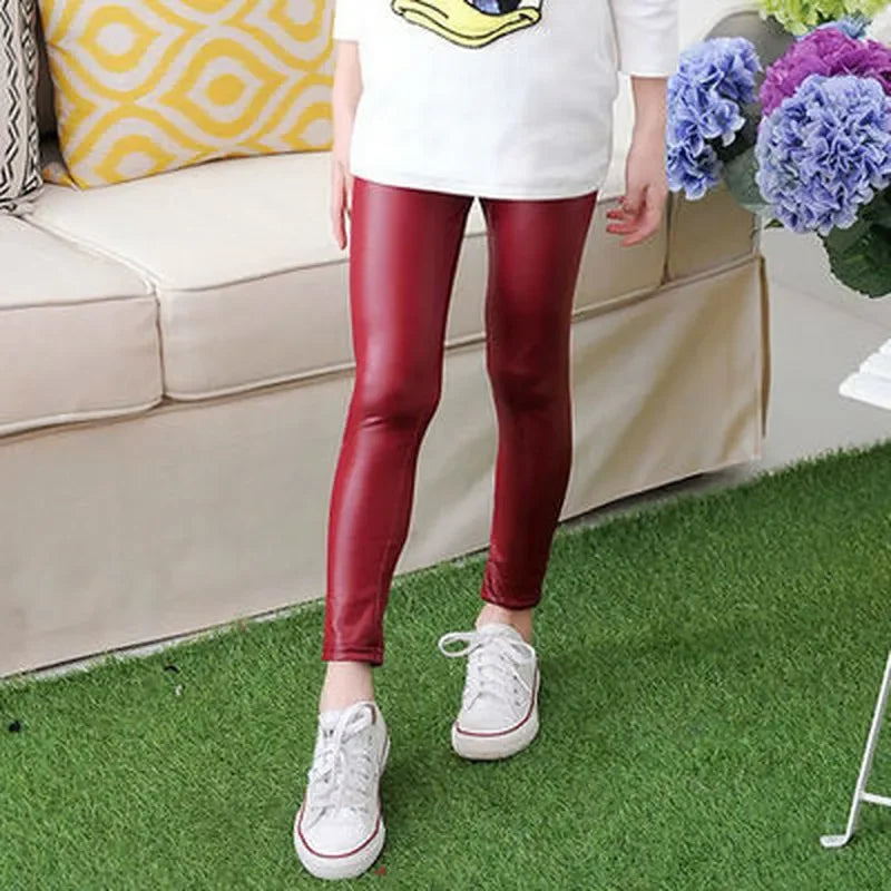 Ágata Leather Leggings