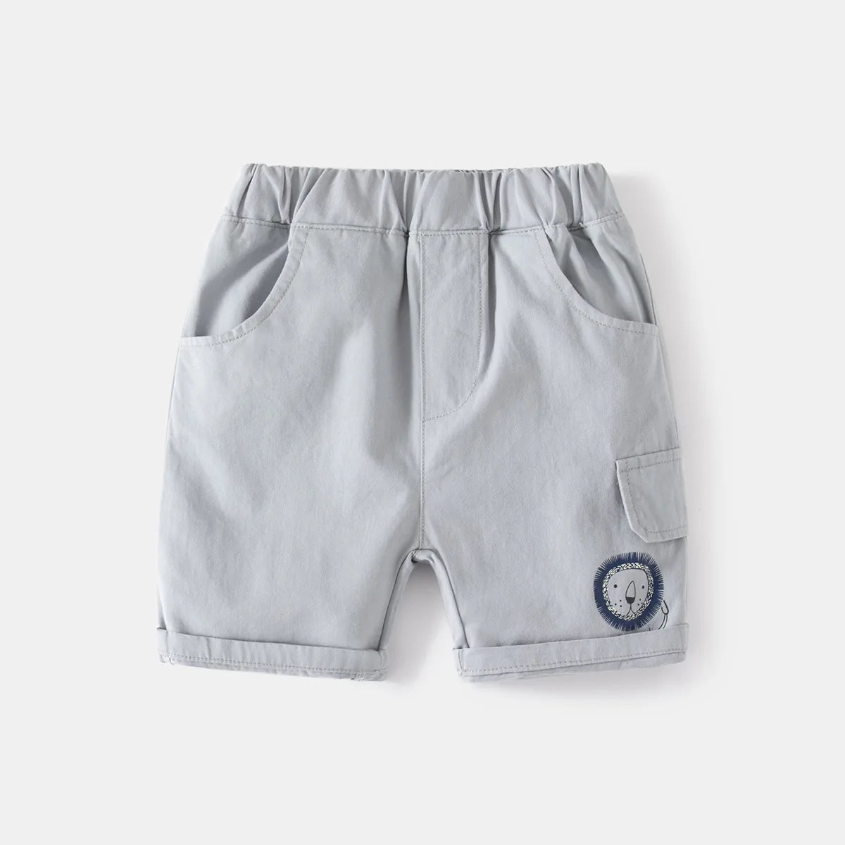 Fausto Summer Casual Boys Cartoon Solid Colors