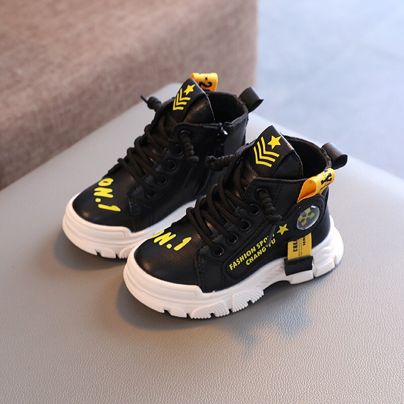 Shoes Children Fashion Boots for Girls Boys Ankle Soft