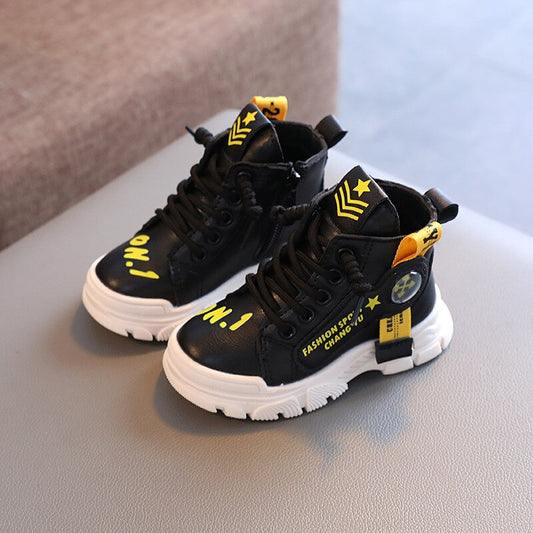 Shoes Children Fashion Boots for Girls Boys Ankle Soft - GuGuTon baby store - Baby Fashion - Toddlers Outfits - Babies Outfits - Toddler Clothes - Kids Clothing - Newborn Clothes - Newborn Wear - Kids Wear - Trending Clothes - Trending Outfits - Fall Fashion - Winter Fashion - Girls Clothes - Boys Clothes - Babies Wear - Kids Accessories - KidsWear - Summer Clothes - Summer Fashion - Summer Trend - Falls Sweaters - Tops - Bottom - Jeans - Blouse - Dresses - Newborn Dresses - Toys