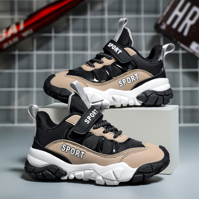 Boys Sports Shoes Camouflage Sneakers Running Children - GuGuTon