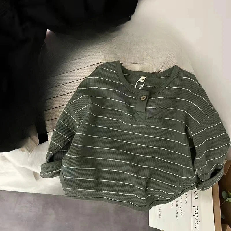 Tania Kids Loose Striped Tops for Ages 1-3