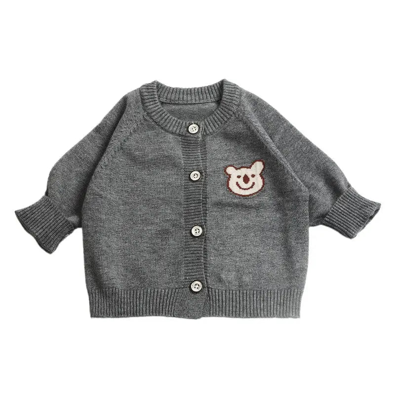 Leo Knitted Infant Long-sleeved Sweater