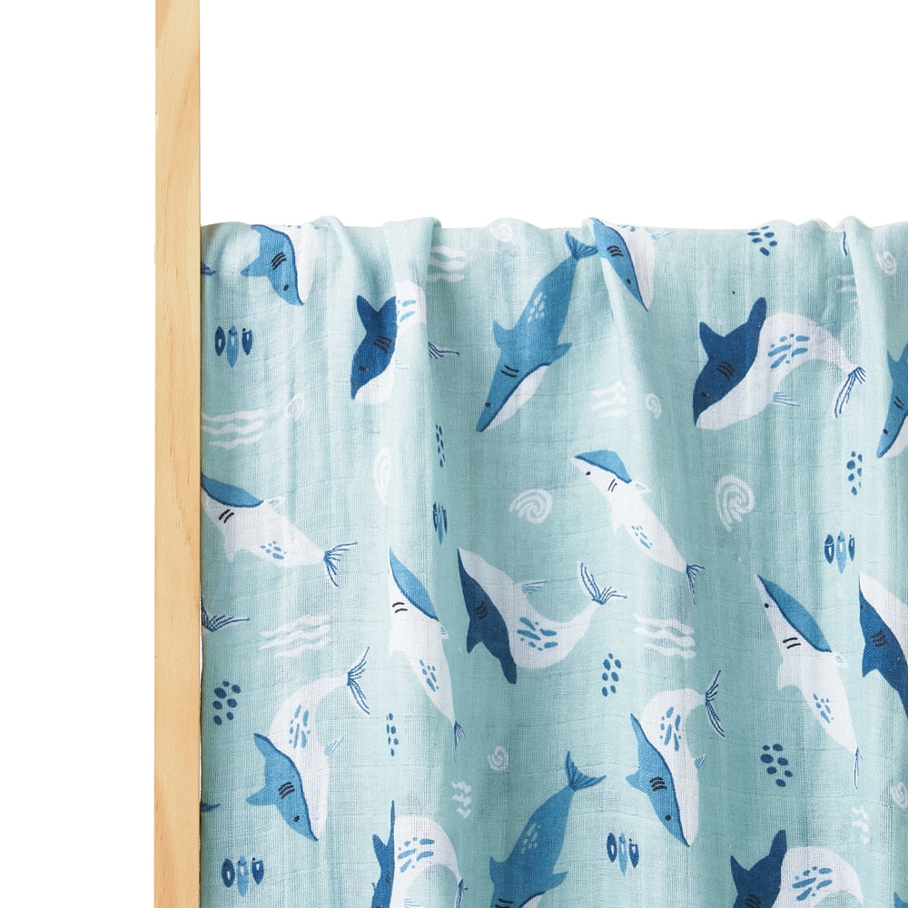 Tyler Soft cotton baby blanket, comfortable breathable