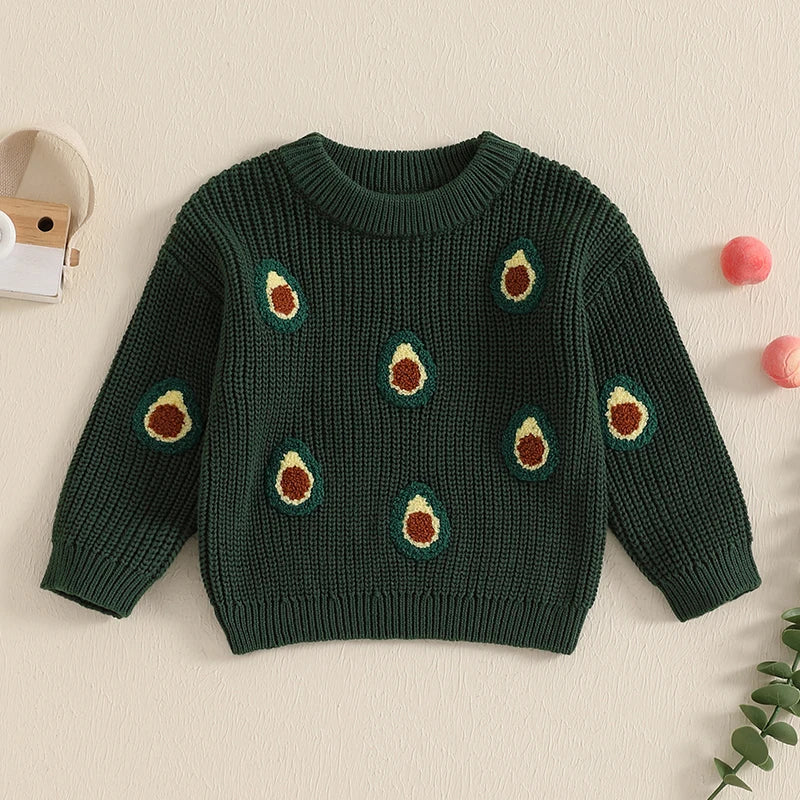 Jared Applique Warm Winter Sweater