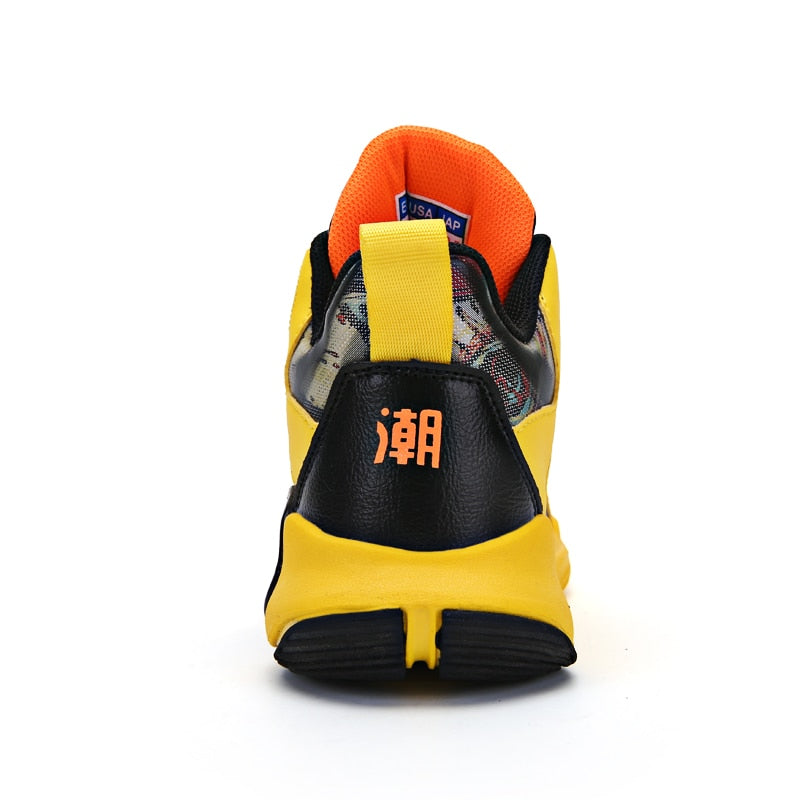 Boys Basketball Sneakers Boys High Quality Running Kids Shoes - GuGuTon