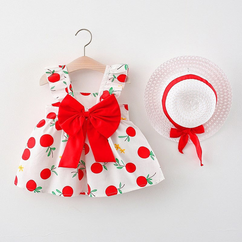 Jade Girls Embroidery Dresses Summer Princess Sleeve - GuGuTon