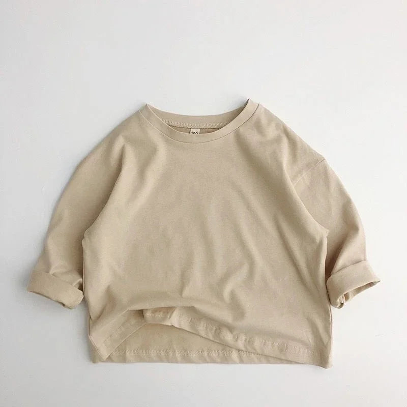 Wesly Long Sleeve Cotton Spring Tees